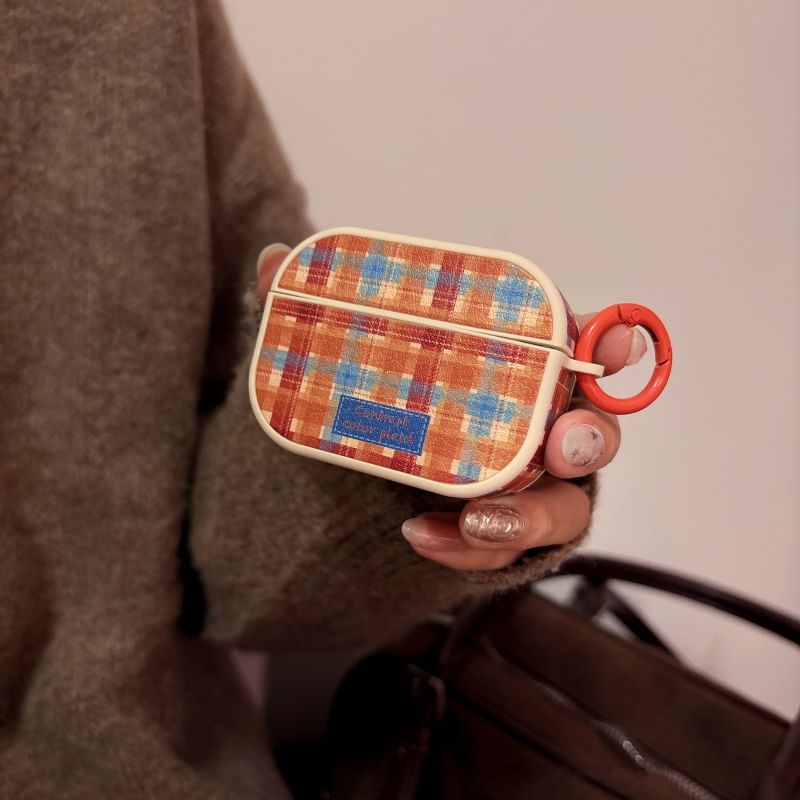 / Plaid Pro AirPods Case Earphone Skin