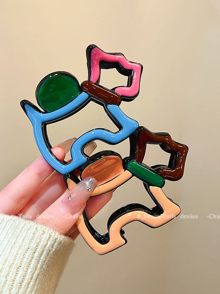 Clip Claw Hair Dog Acrylic