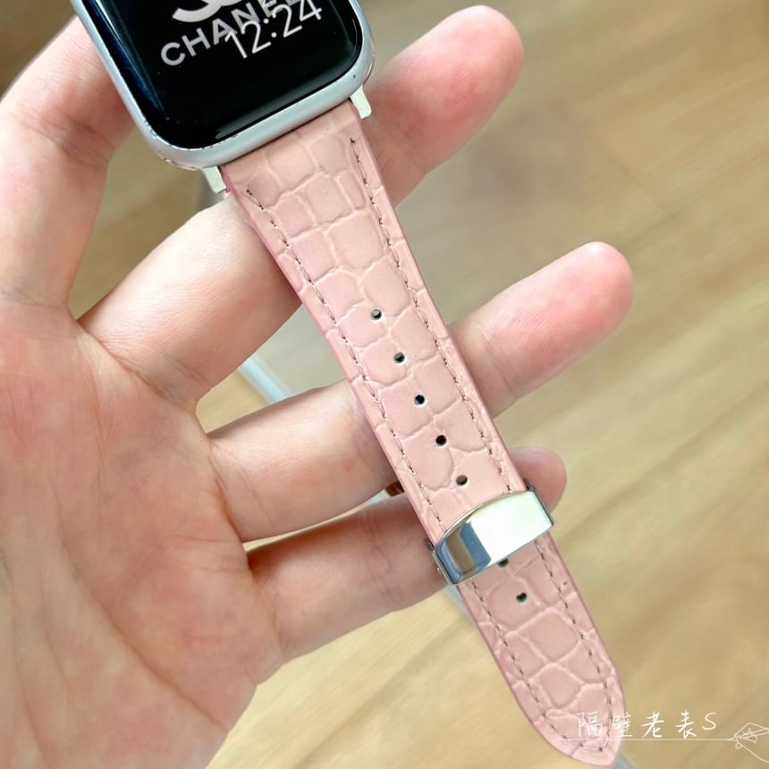 Watch Genuine Apple Leather Band