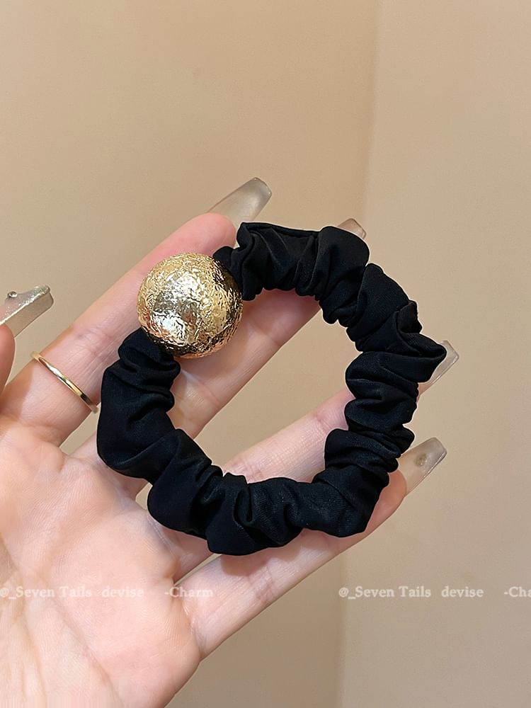 Tie Velvet Bead Hair