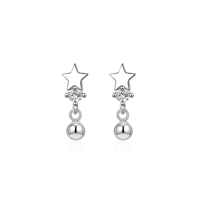 Earring Ear / Star S925 Huggie Sterling Silver Cuff