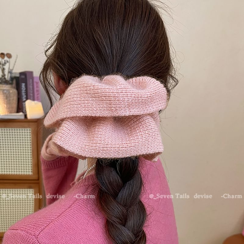 Knit Scrunchie Plain