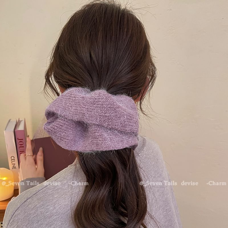 Knit Scrunchie Plain