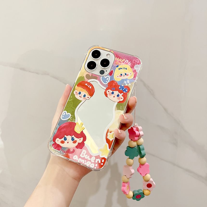 Mirrored Phone Cartoon Case
