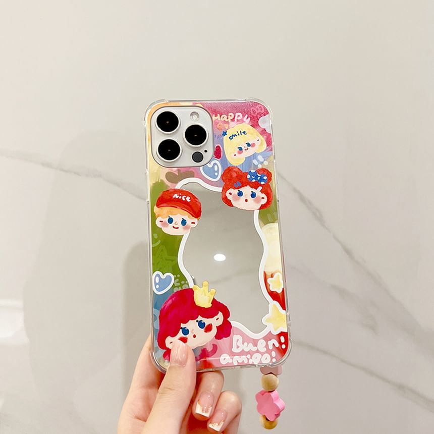 Mirrored Phone Cartoon Case
