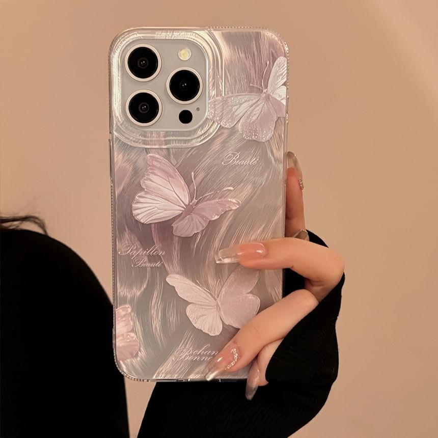 Phone / Case Set Butterfly Charm
