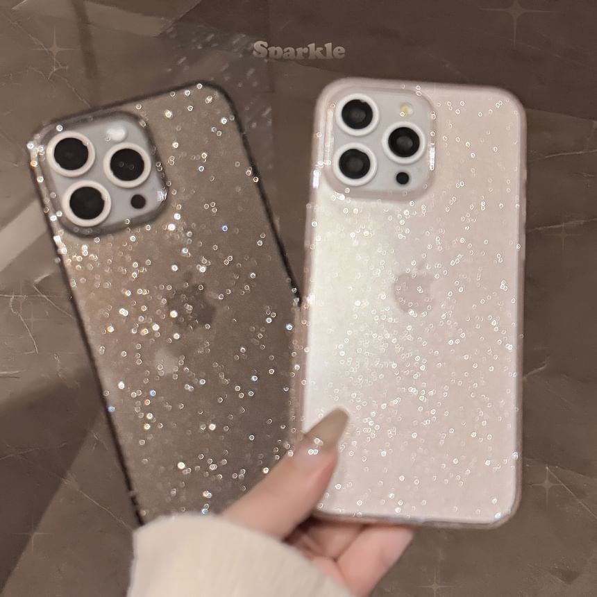 Glitter Phone Case Transparent