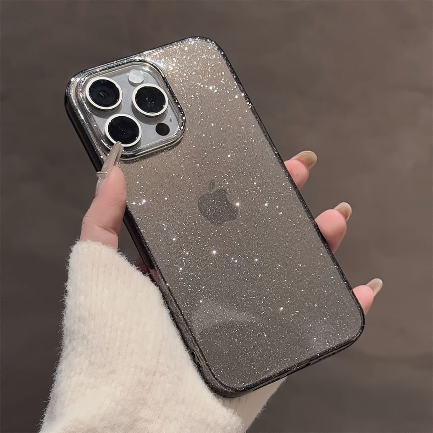 Glitter Phone Case Transparent