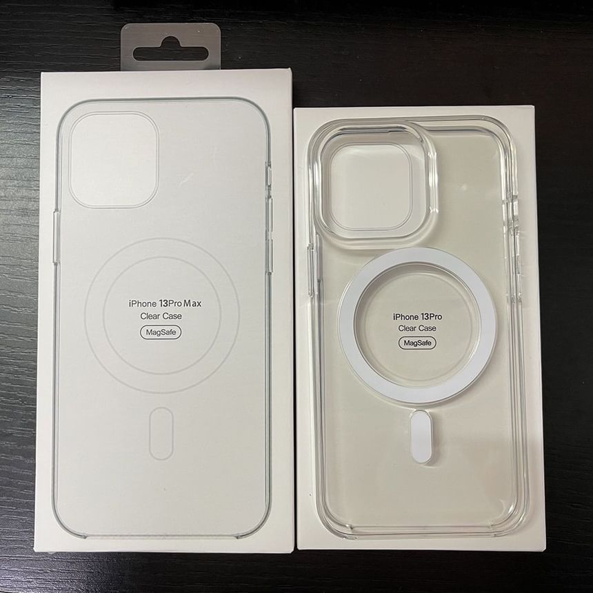 Case with Transparent MagSafe) (Compatible Phone Magnetic
