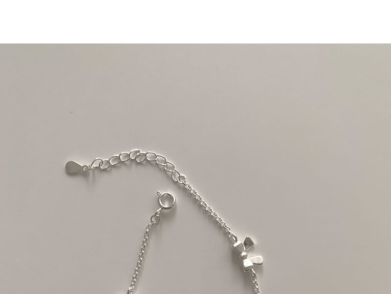 Sterling String 925 Bow Silver / Bracelet