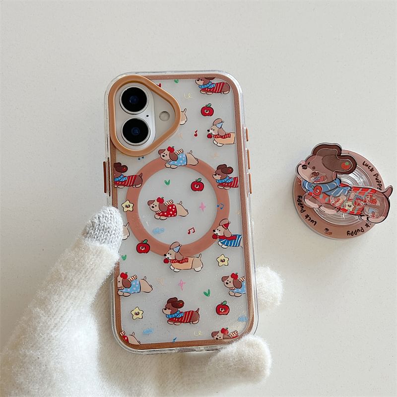 (Compatible Dog with Magnetic Phone MagSafe) Case