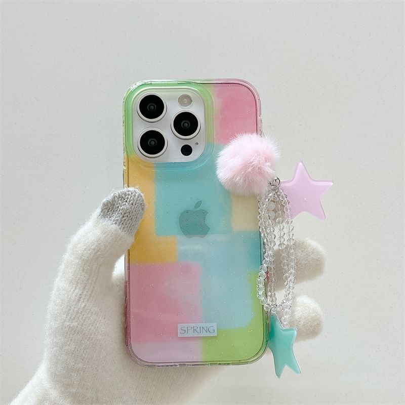 Case Phone Color Set Strap Block /