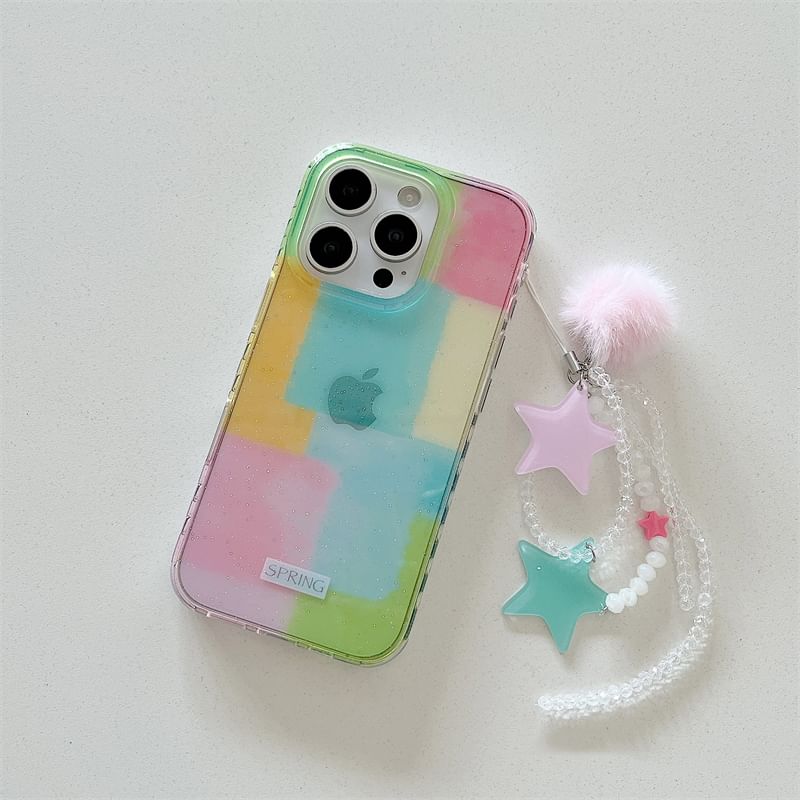 Case Phone Color Set Strap Block /