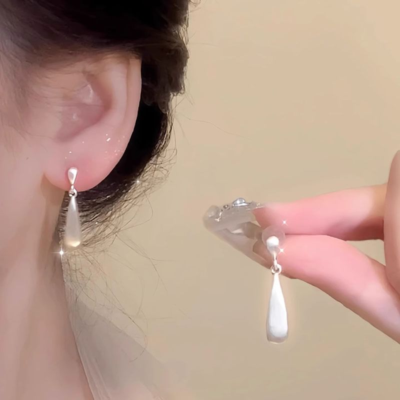 Droplet Earring Dangle Alloy