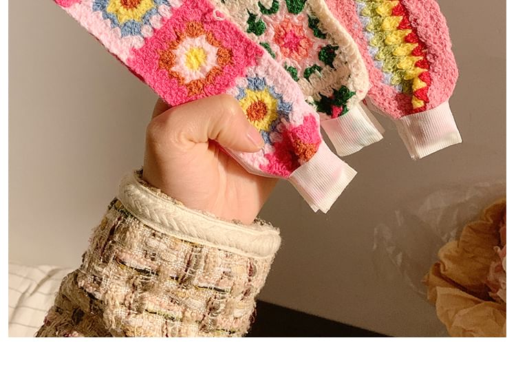 Headband Patterned Wide Crochet