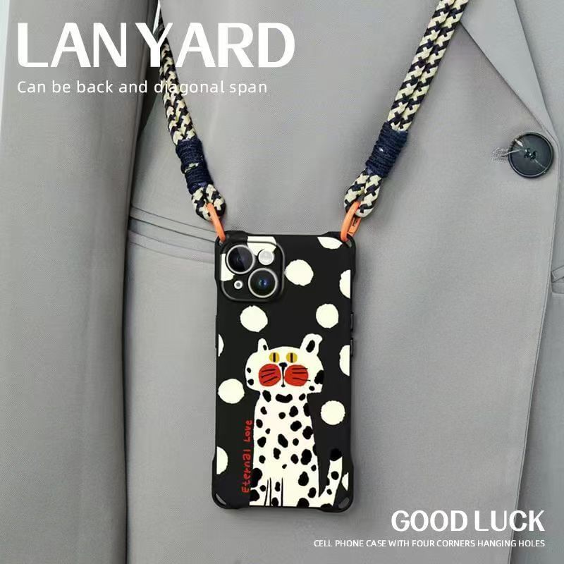 Phone Lanyard Cat / Case Strap Set