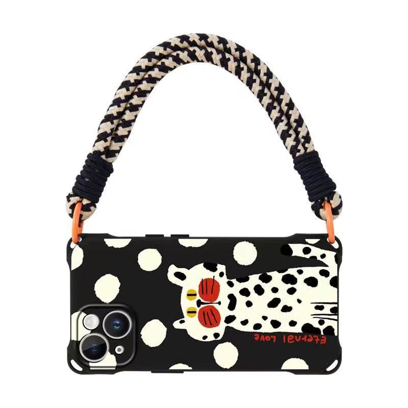 Phone Lanyard Cat / Case Strap Set