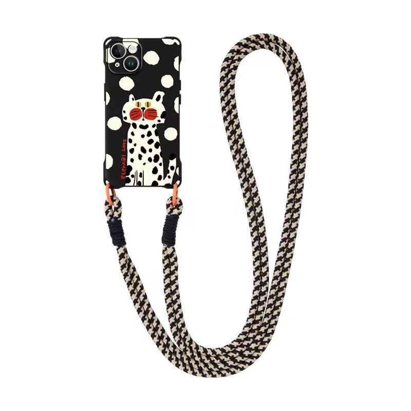 Phone Lanyard Cat / Case Strap Set