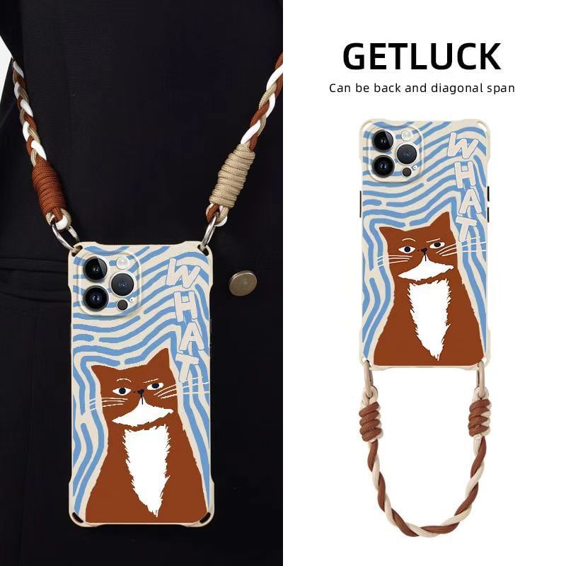 Case Lanyard Set Cat Phone /
