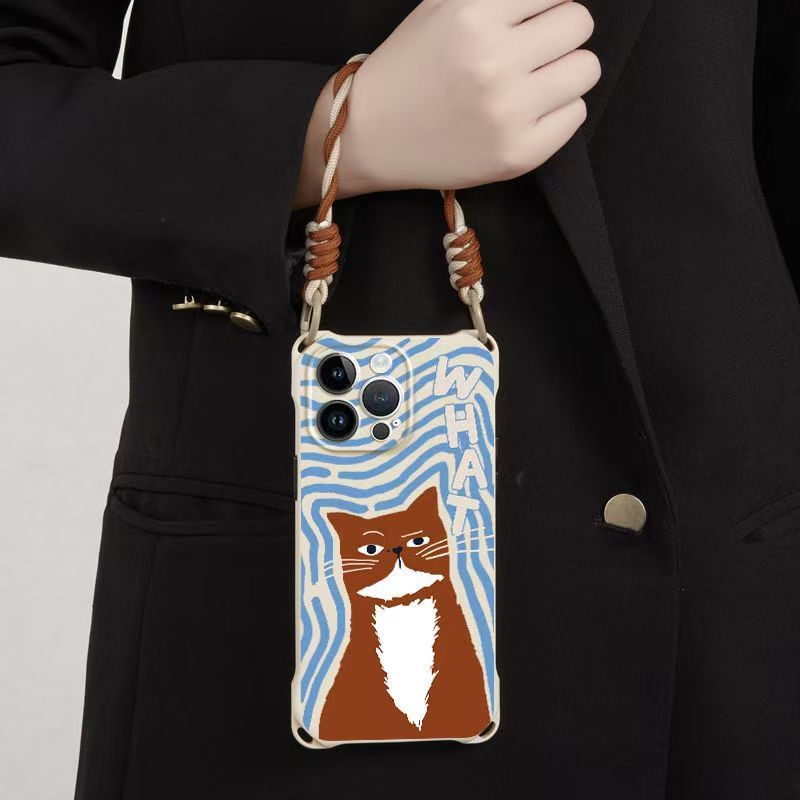 Case Lanyard Set Cat Phone /
