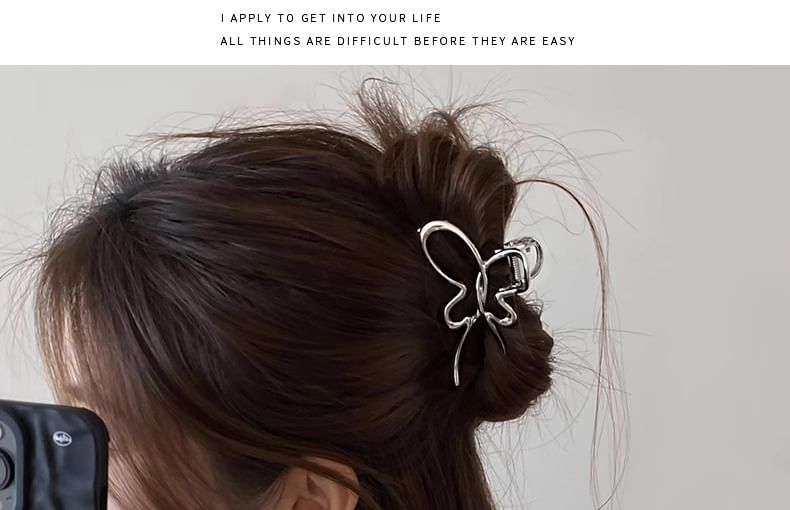 Alloy Claw Hair Butterfly