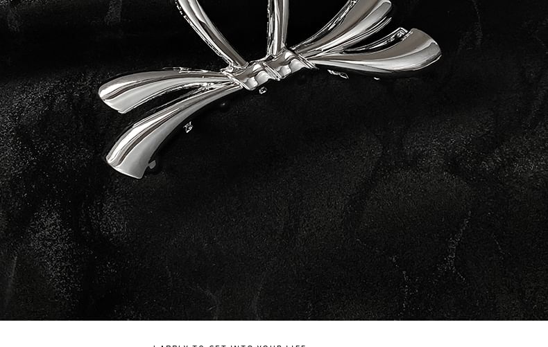 Claw Hair Alloy Bow