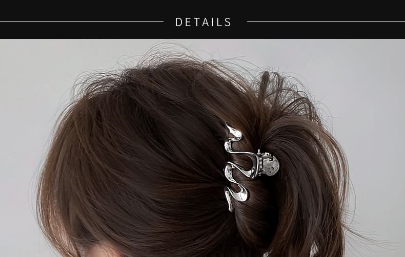 Hair Wavy Claw Alloy