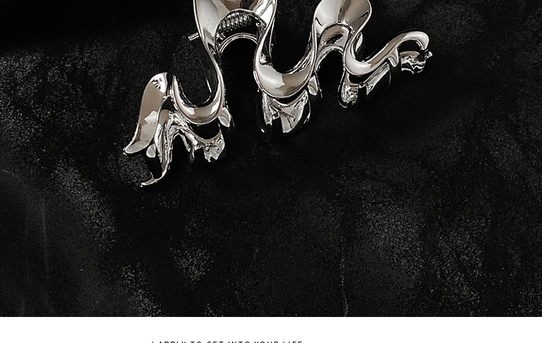 Hair Wavy Claw Alloy
