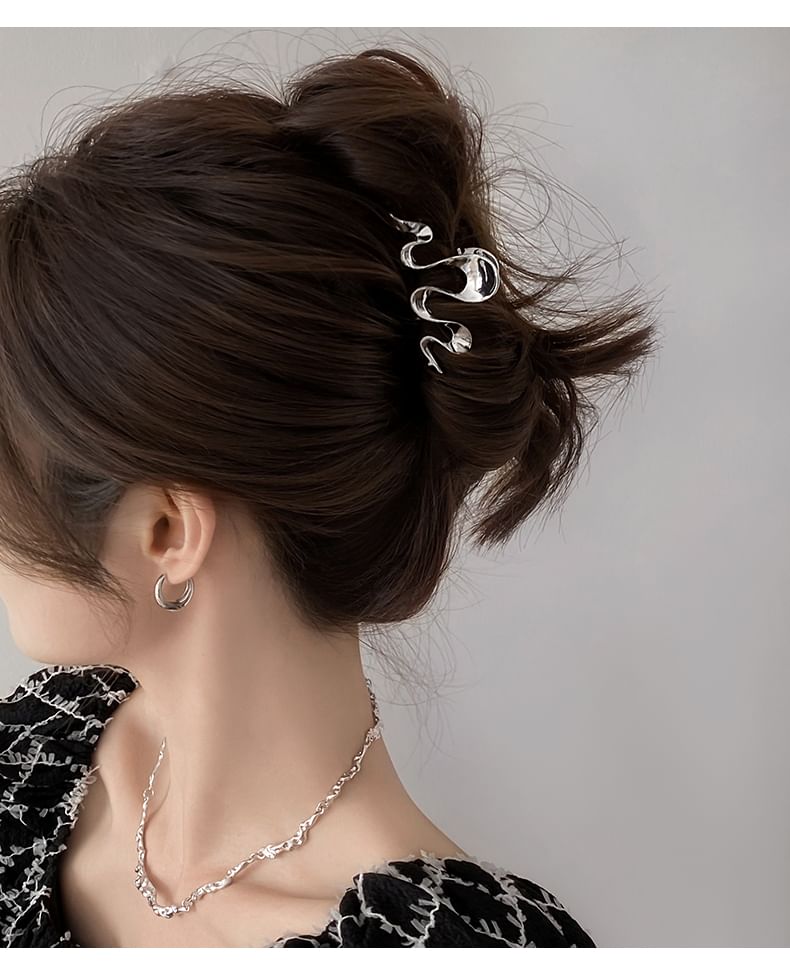 Hair Wavy Claw Alloy