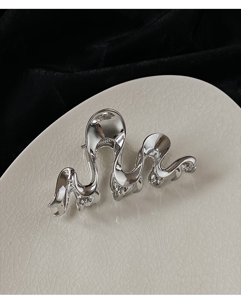 Hair Wavy Claw Alloy