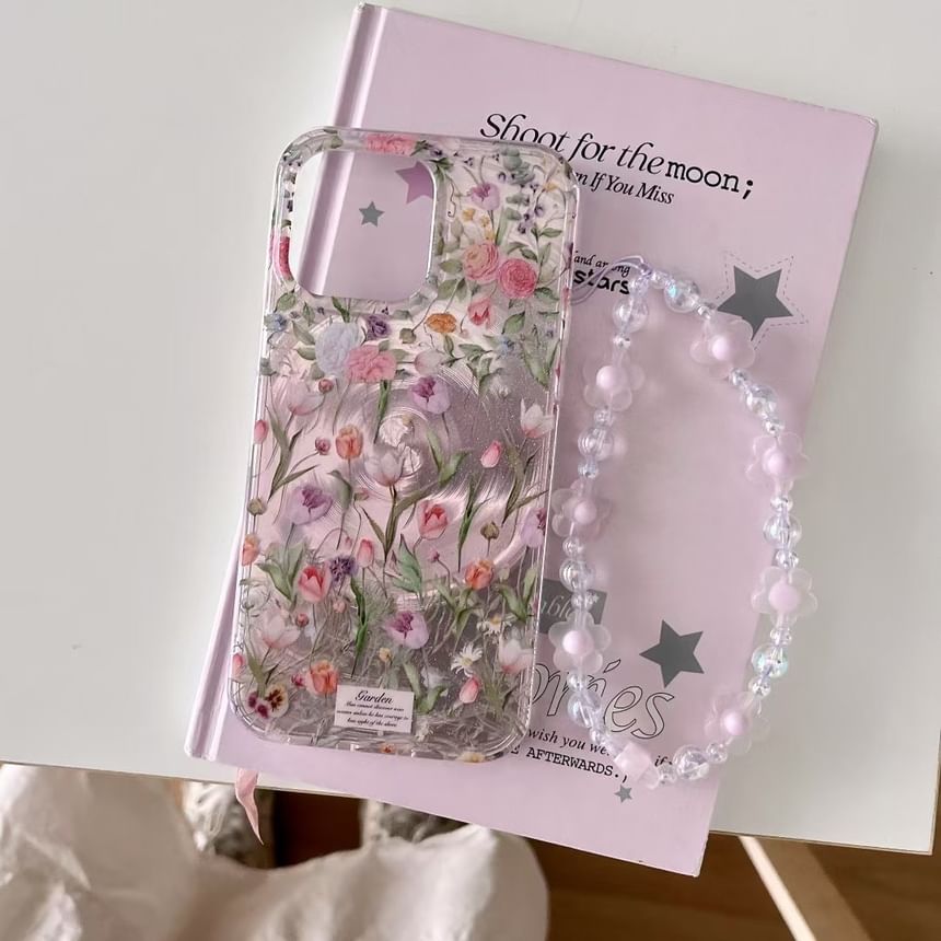 Floral Set Strap / Case Phone