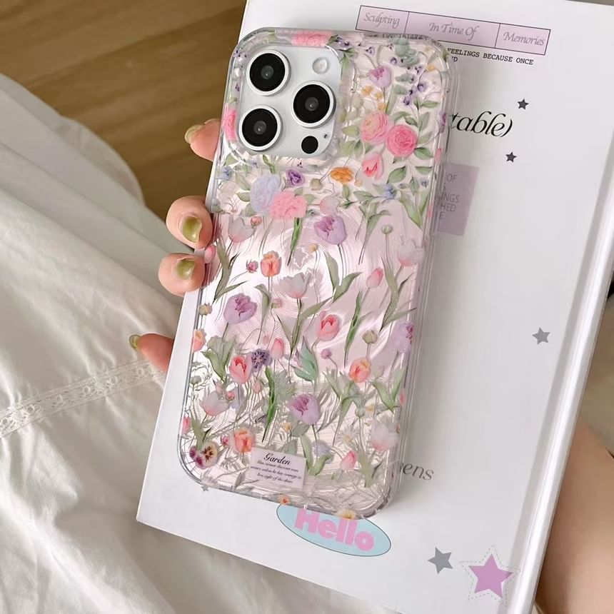 Floral Set Strap / Case Phone