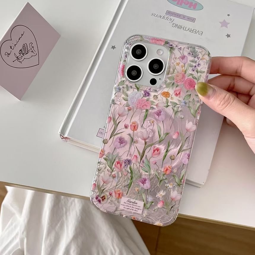 Floral Set Strap / Case Phone
