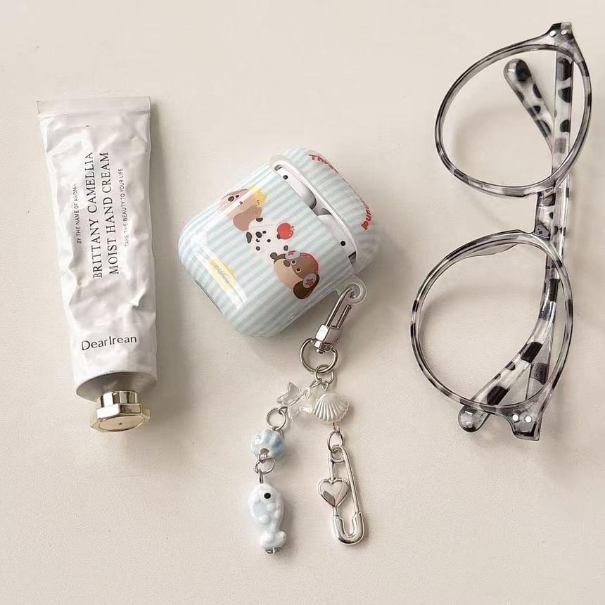 Apple / Case Earphone Pro Dog Skin AirPods Plaid