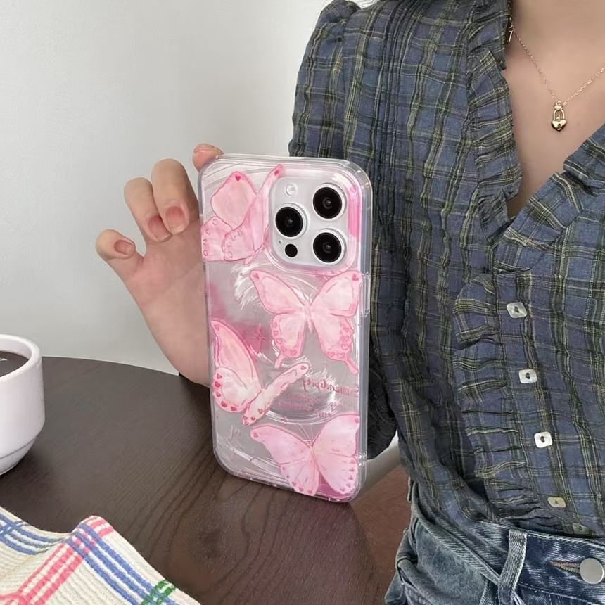 Case Strap Set Phone Floral /