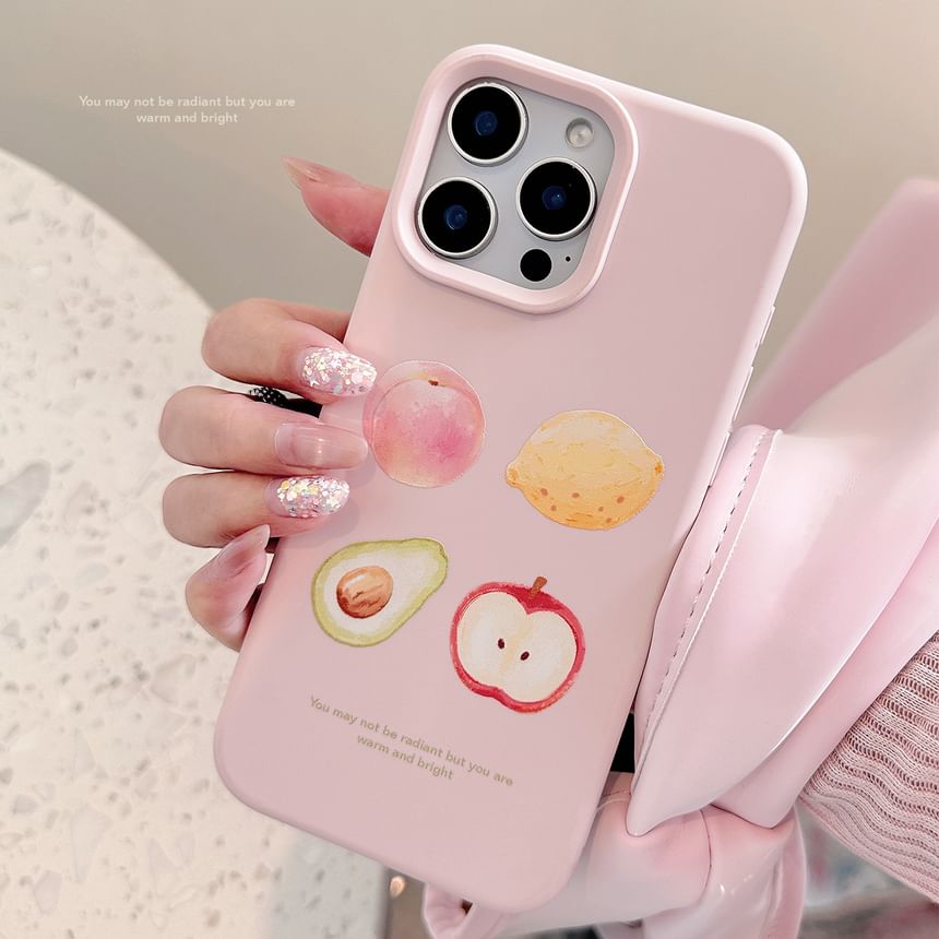 Print Strap / Fruit Set Case Phone Bead