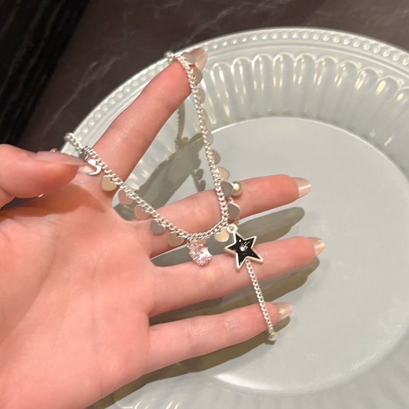 Lariat Star Necklace Pendant