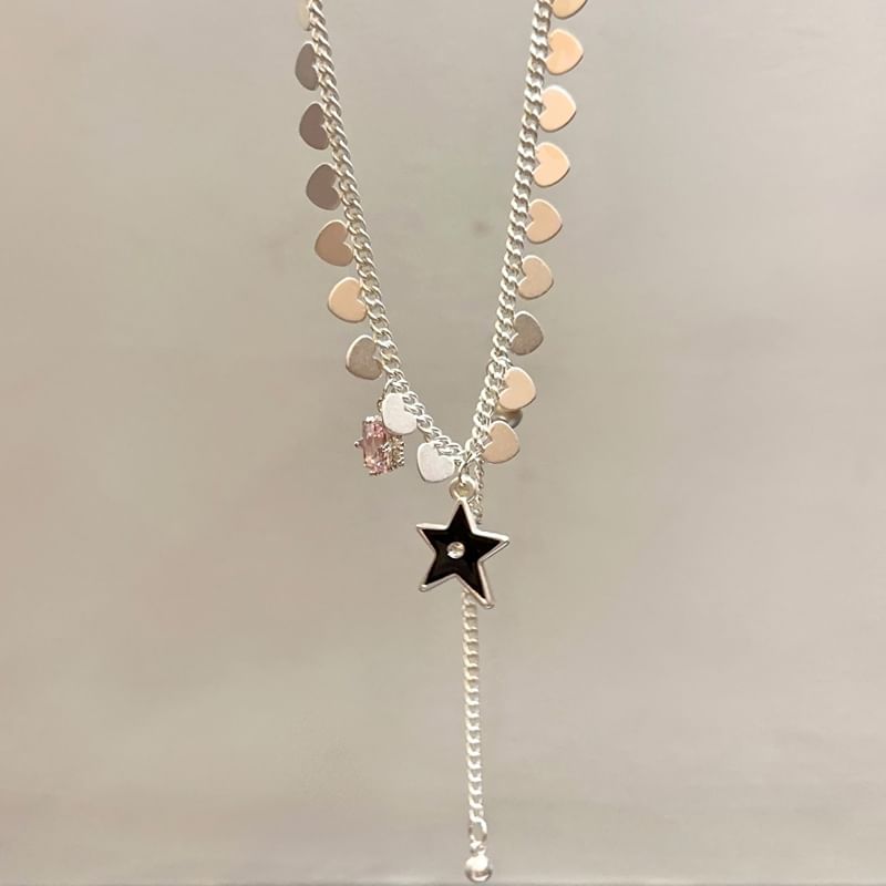 Lariat Star Necklace Pendant