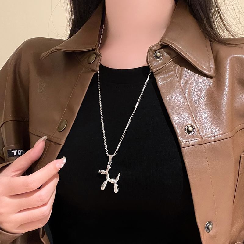 Necklace Pendant Dog Balloon