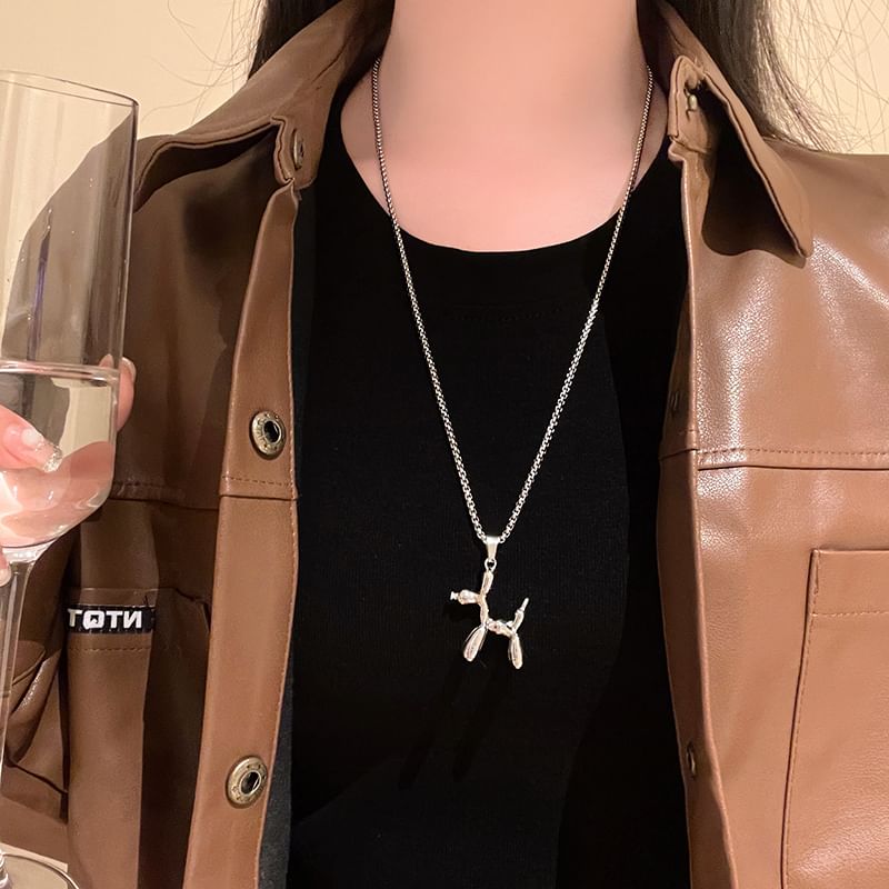 Necklace Pendant Dog Balloon