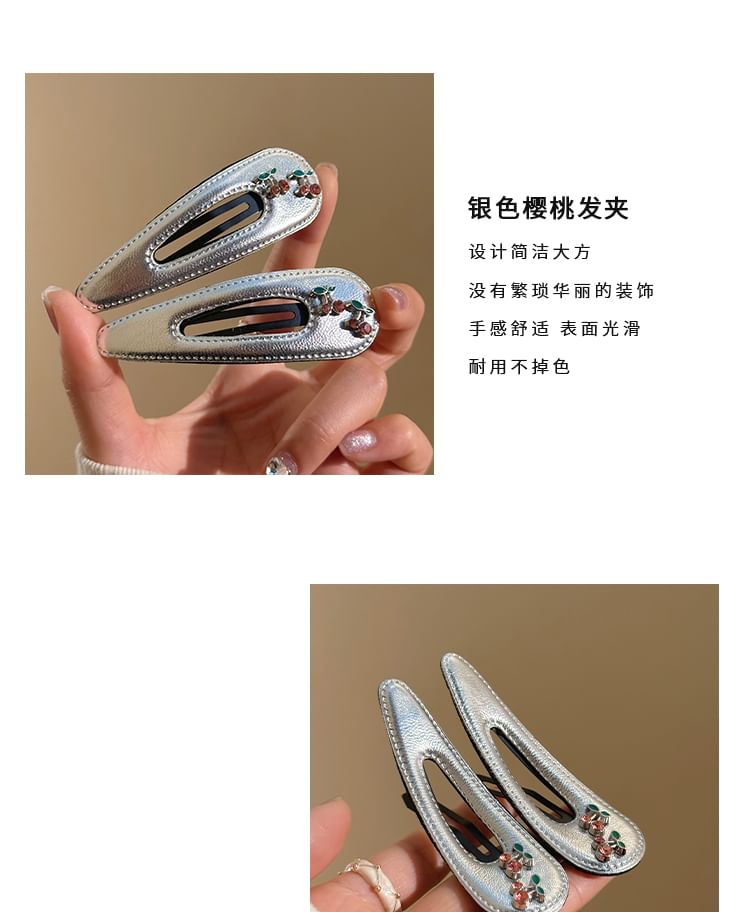 Hair Cherry Clip