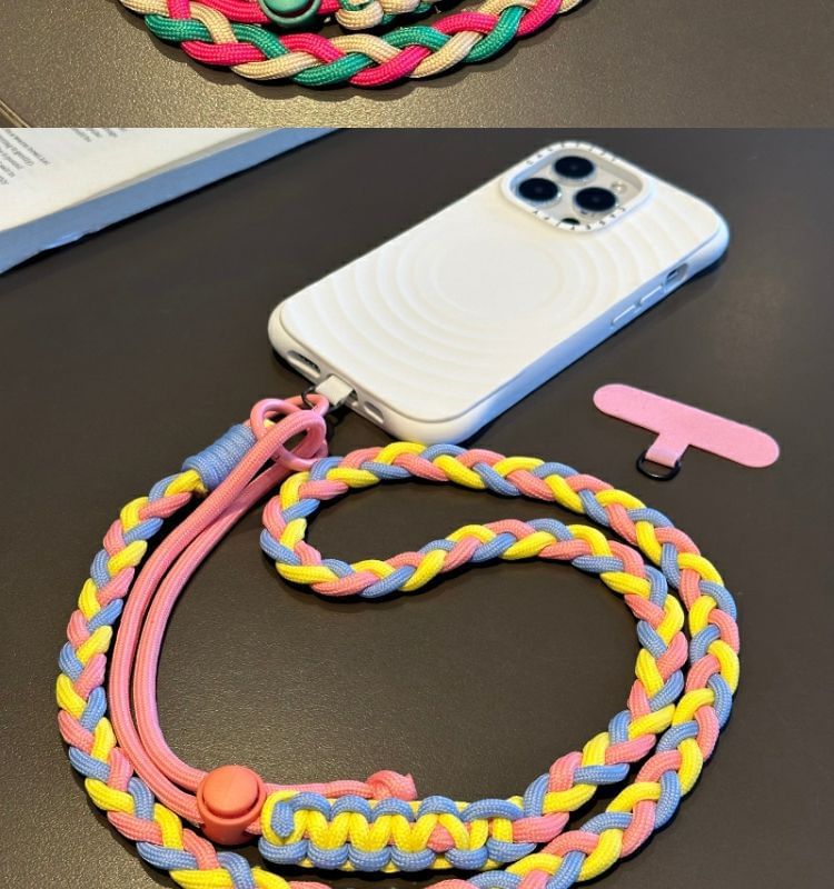 Braided Pad with Lanyard Phone Strap