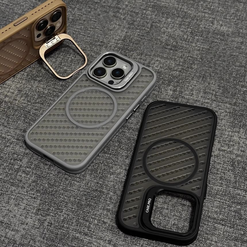 (Compatible with Perforated MagSafe) Case Magnetic iPhone