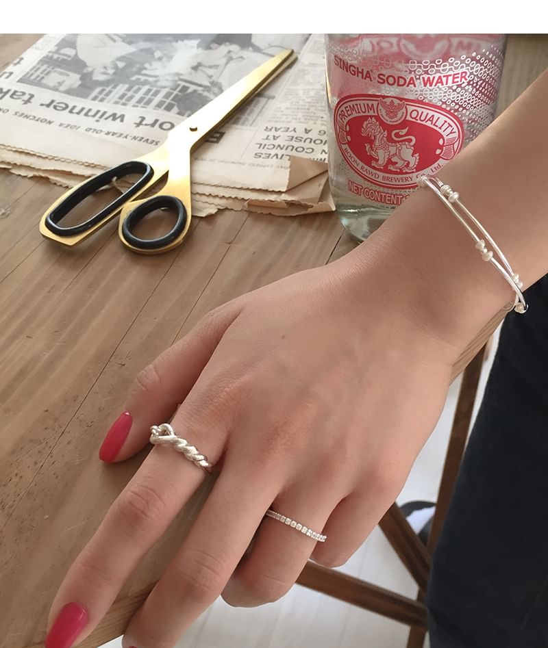 Silver Bracelet Natural Pearl 925 Sterling