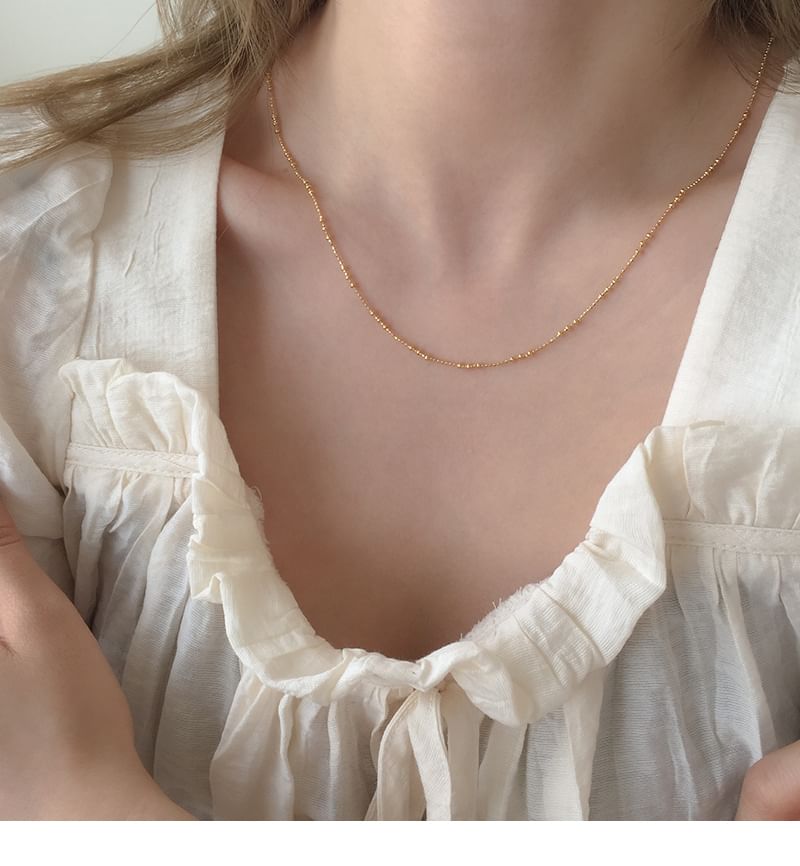 Necklace Silver Sterling 925 Dainty