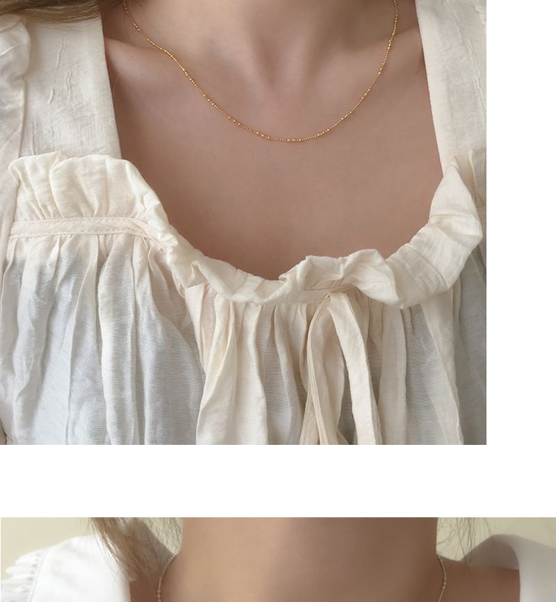 Necklace Silver Sterling 925 Dainty