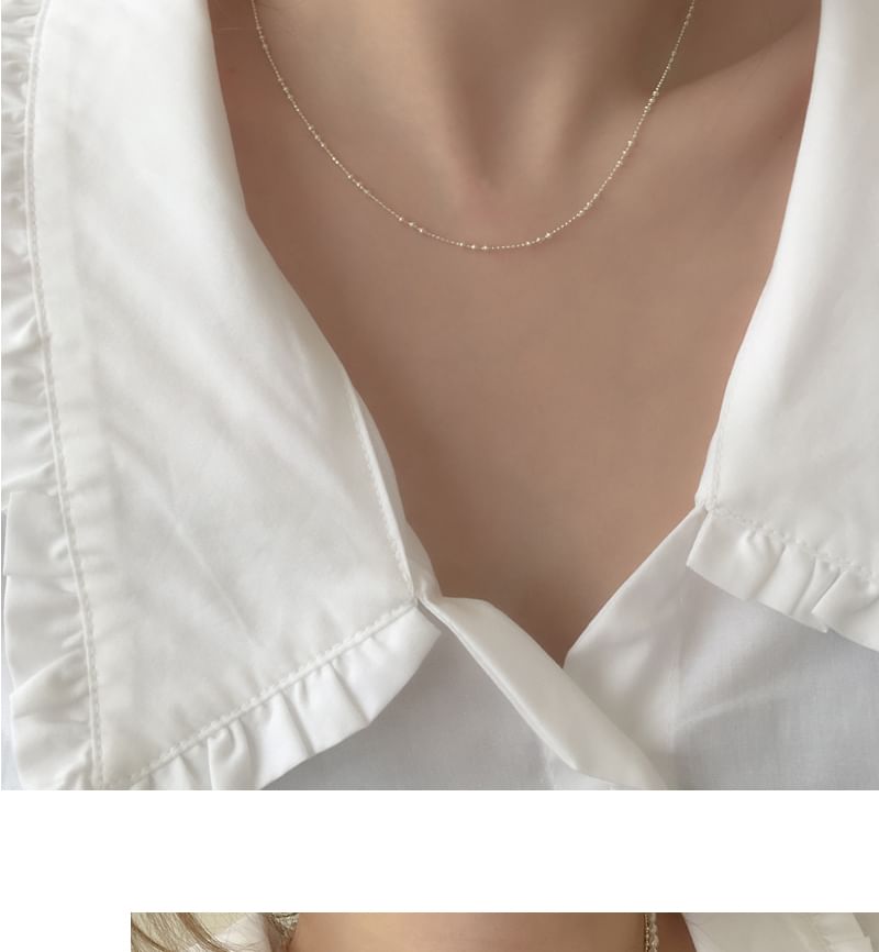 Necklace Silver Sterling 925 Dainty