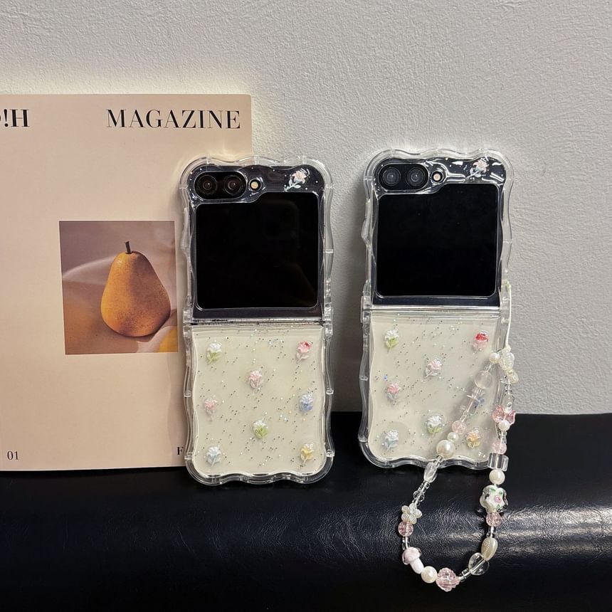 Set Floral / Strap Phone Case