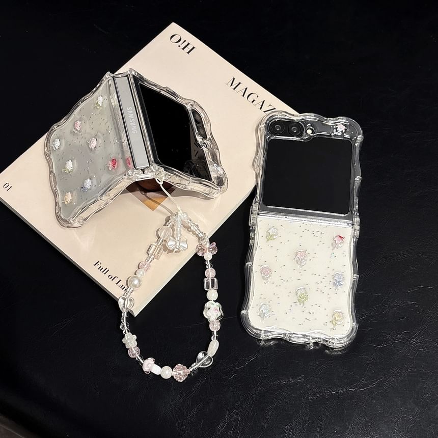 Set Floral / Strap Phone Case