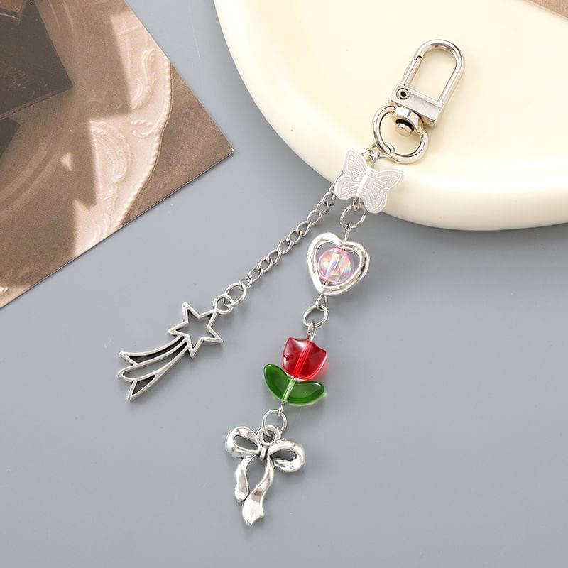 Shooting Star Charm Phone Tulip